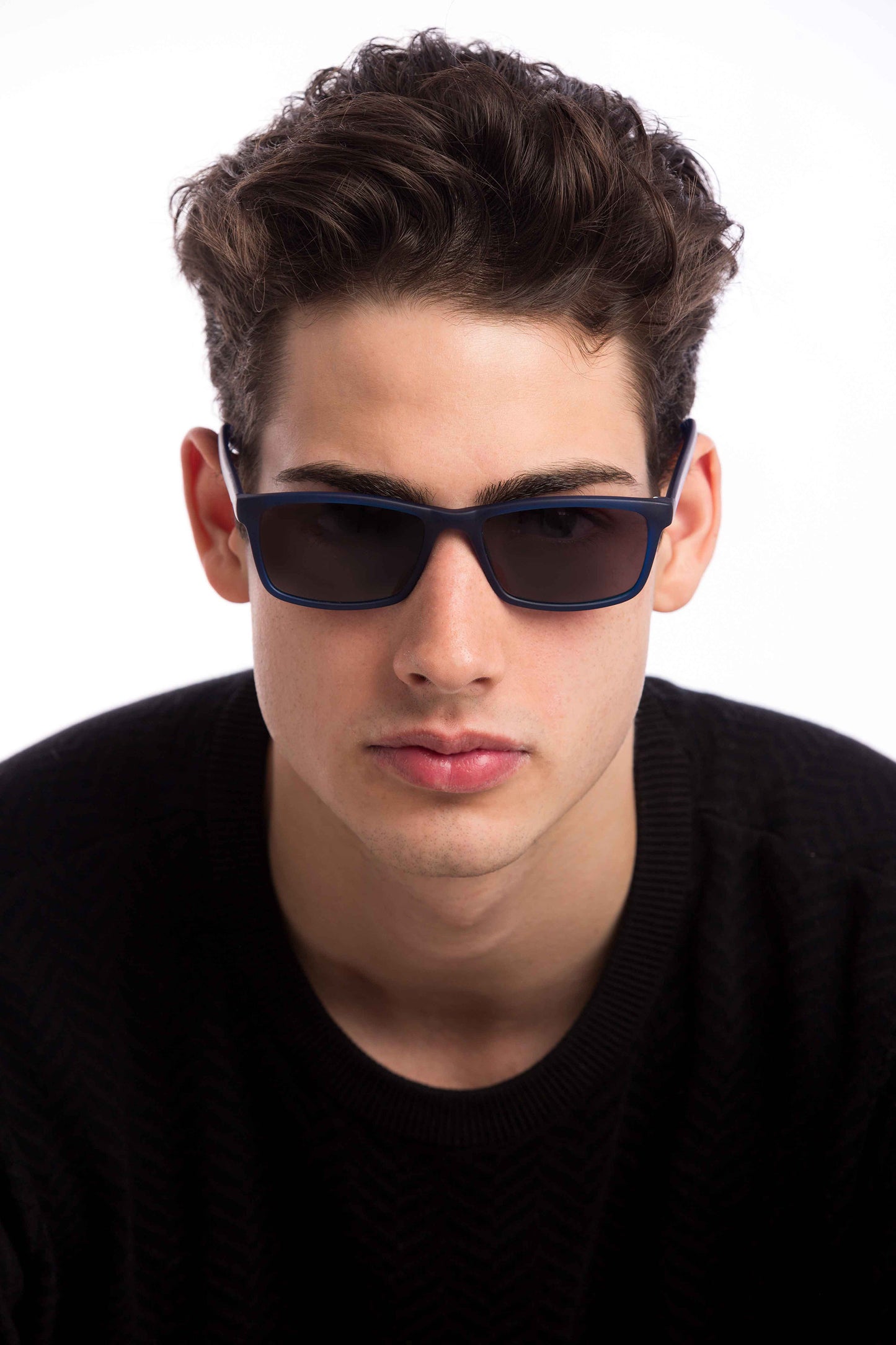 Man Wearing Hudson Sunglasses Prescription (Grey)