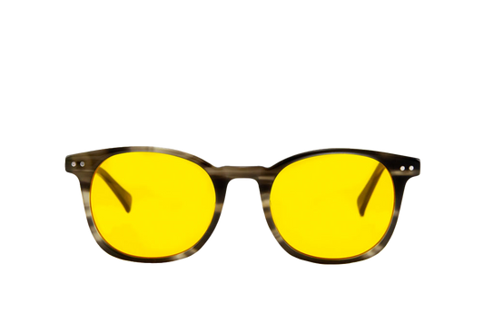 Arrow Light Sensitivity Glasses Readers Front View