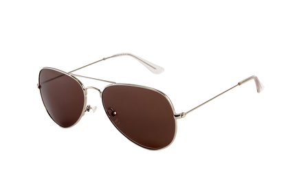 Maverick Sunglasses Prescription (Brown) Angled View