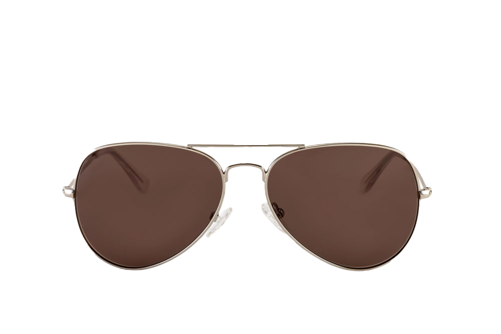 Maverick Sunglasses Prescription (Brown) Front View