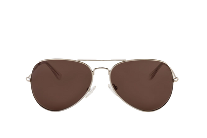 Maverick Sunglasses Prescription (Brown) Front View