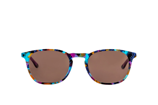 Elsa Kids Sunglasses Readers (Brown) Front View
