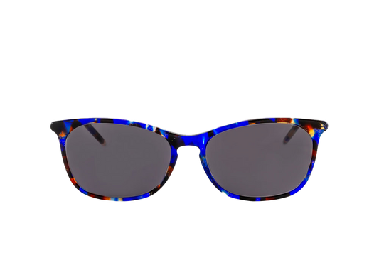 Galaxy Sunglasses (Grey) Front View